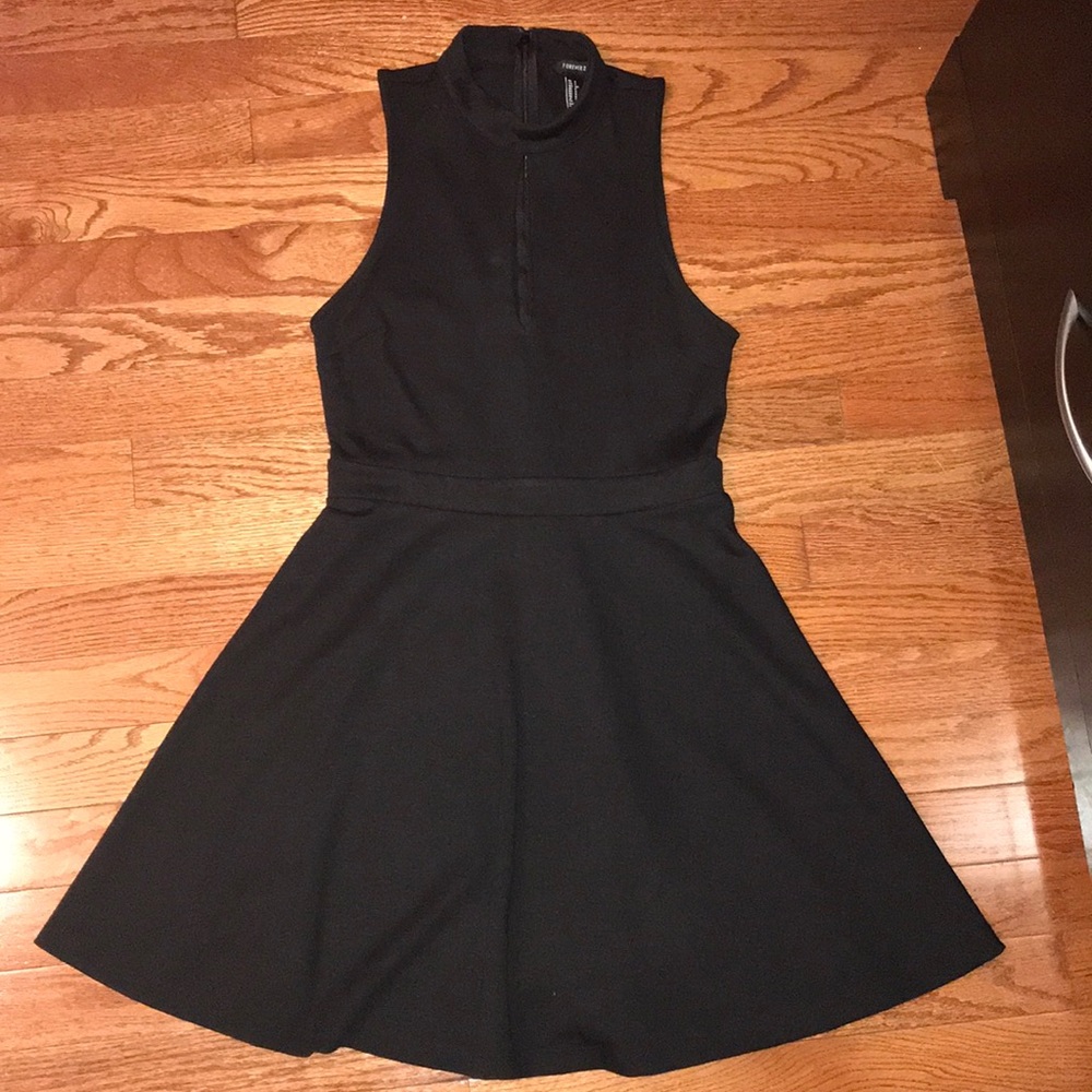 Forever 21 Black Skater Dress